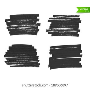 Vector illustration (eps 10) of Marker banners
