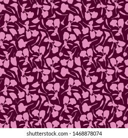 vector illustration eps 10. seamless pattern made from  calla lily. Hand drawing