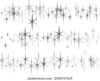 Vector illustration, eps 10.  Sparkling magical dust particles. Star dust sparks in an explosion.