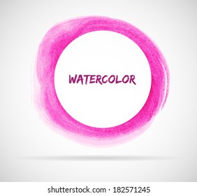 Vector illustration (eps 10) of Watercolor design