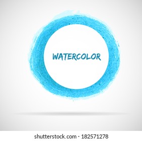 Vector illustration (eps 10) of Watercolor design