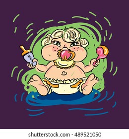 The vector illustration in EPS format can be scaled to any size without loss of quality. Easy to edit