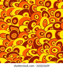 vector illustration. EPS10. doodle seamless pattern
