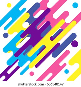 Vector illustration. Eps10. Striped colorful pattern. 