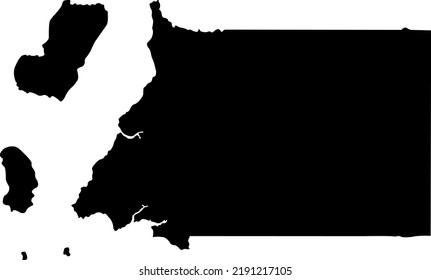 Vector Illustration of Equatorial Guinea map