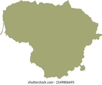 Vector Illustration of Estonia map