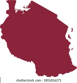 vector illustration of Ethiopia map