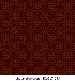 Vector illustration. Ethnic bohemian background in red, brown and orange colors. Wrapping and scrapbook paper. Indian, Arabic, Islamic, Japanese motifs. Print for fabric. Mandala seamless pattern.