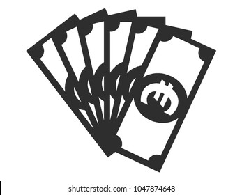 Vector illustration of the Euro Bill