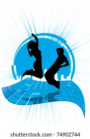 Vector illustration of event background