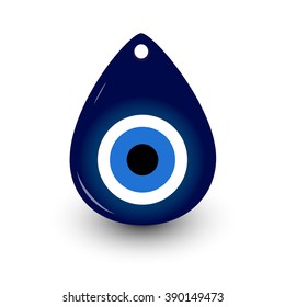 Vector illustration of evil eye - Turkish amulet
