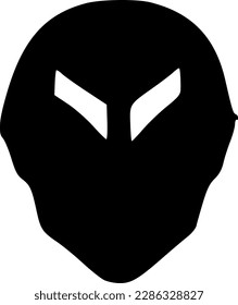Vektorgrafik des bösen Kopfes