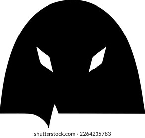 vector illustration of evil icon