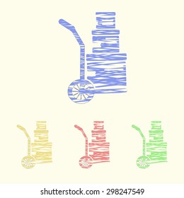 vector illustration of express service concept 