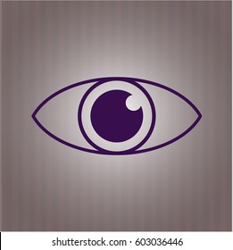Icono vectorial del vector ocular
