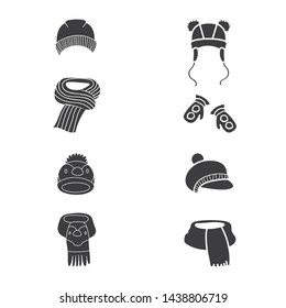 Vector illustration of fabric and weather icon. Collection of fabric and fashion vector icon for stock.