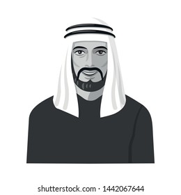 Vector illustration of face and person sign. Set of face and portrait vector icon for stock.