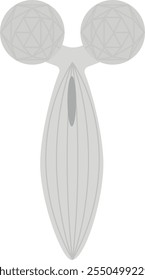 Vector illustration of a facial roller