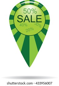 vector illustration fairytale sale icon