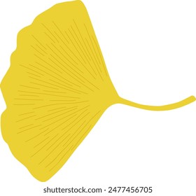 Vector illustration of fallen leaves