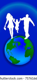 vector illustration of family