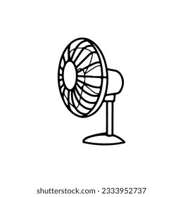Vektorgrafik eines Ventilators