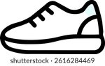 Vector illustration of a fancy shoes