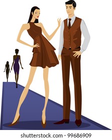 Vector Illustration: Fashion Design.