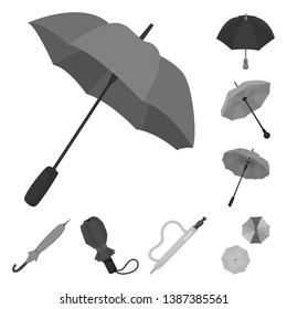Vector illustration of fashion and safety logo. Set of fashion and closed vector icon for stock.