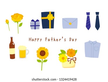 Vector illustration of Father's Day