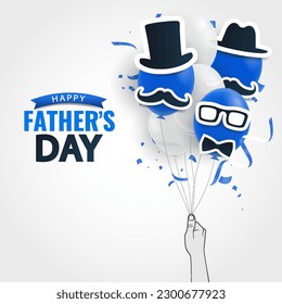Vector Illustration of Father's day
