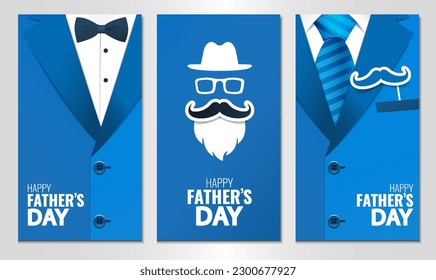 Ilustración vectorial del día del padre
