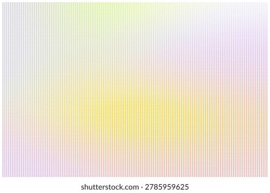 Vector illustration featuring circular dots arranged in grid formation with colorful rainbow spectrum gradient design element for modern creative visual project.
