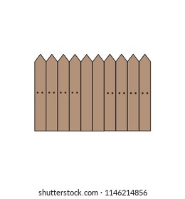 Vector Illustration Fence Eps.10