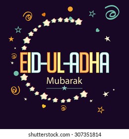 Vector Illustration festival of Eid-Ul-Adha.