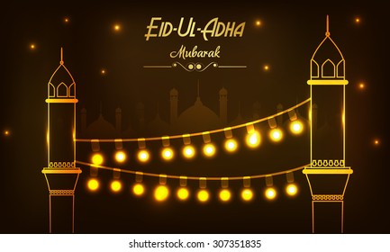 Vector Illustration festival of Eid-Ul-Adha.