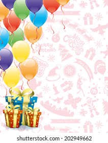 Vector illustration. Festive banner.