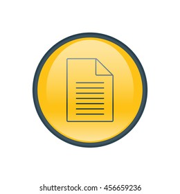 Vector illustration of file icon