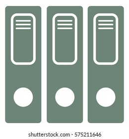 Vector Illustration of File icon in gray
