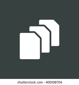Vector illustration of file icon. Premium quality web icon
