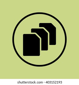 Vector illustration of file icon. Premium quality web icon
