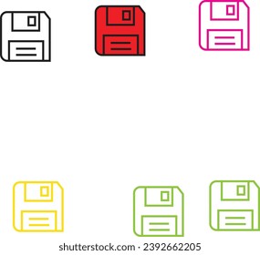 Vektorgrafik des Symbol für Datei und Symbol