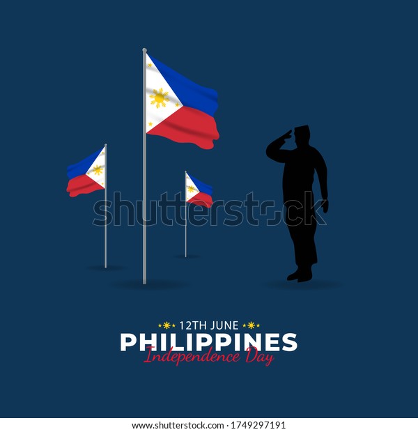 Vector Illustration Filipino Araw Ng Kalayaan Stock Vector (Royalty ...