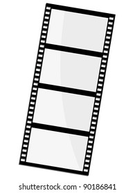 Vector illustration of film frame