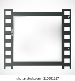 Vector Illustration Film Frame eps 10