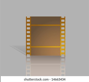 Vector illustration of film strip