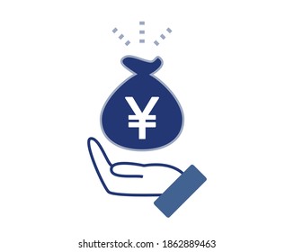 Vector illustration of finance . Coin. gold .Money
