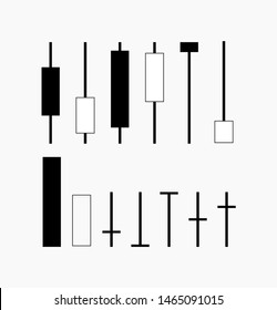 Vector illustration of the financial graph of online trading