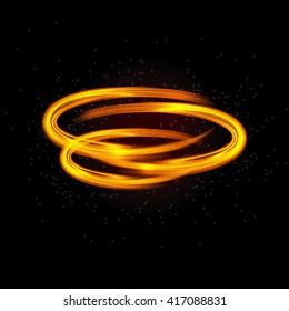 vector illustration of fire flame background