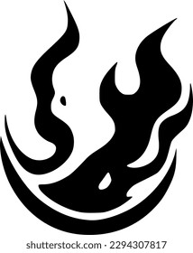 Vektorgrafik von Feuersymbol